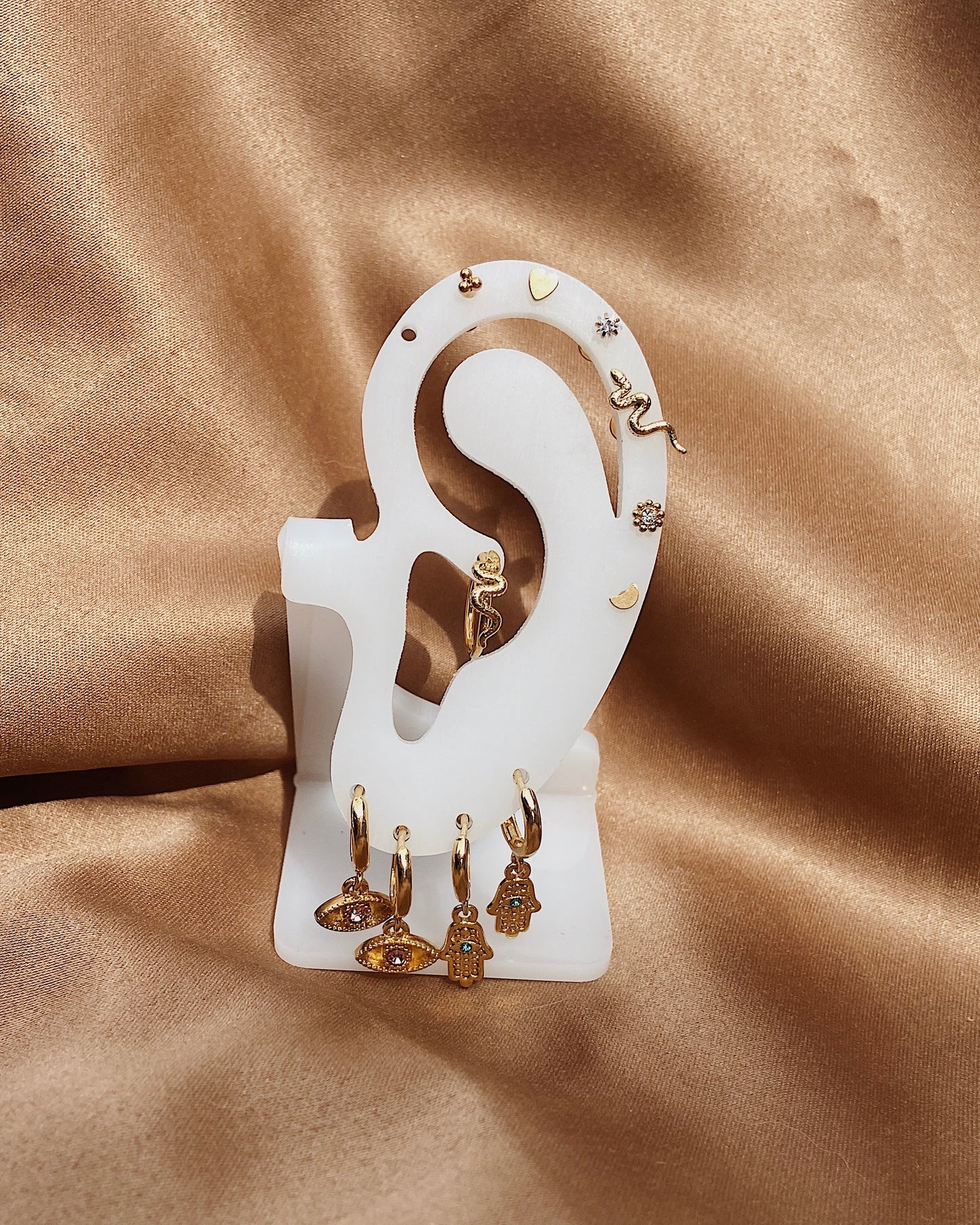 “Mini heart” piercing