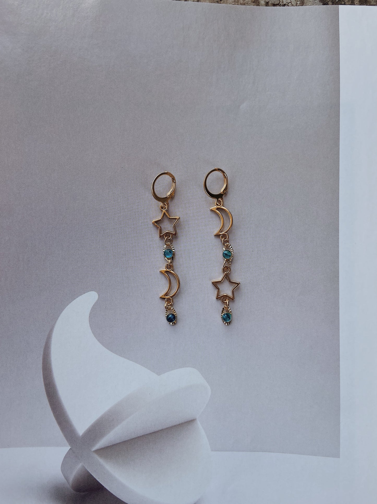 “Medianoche” aretes