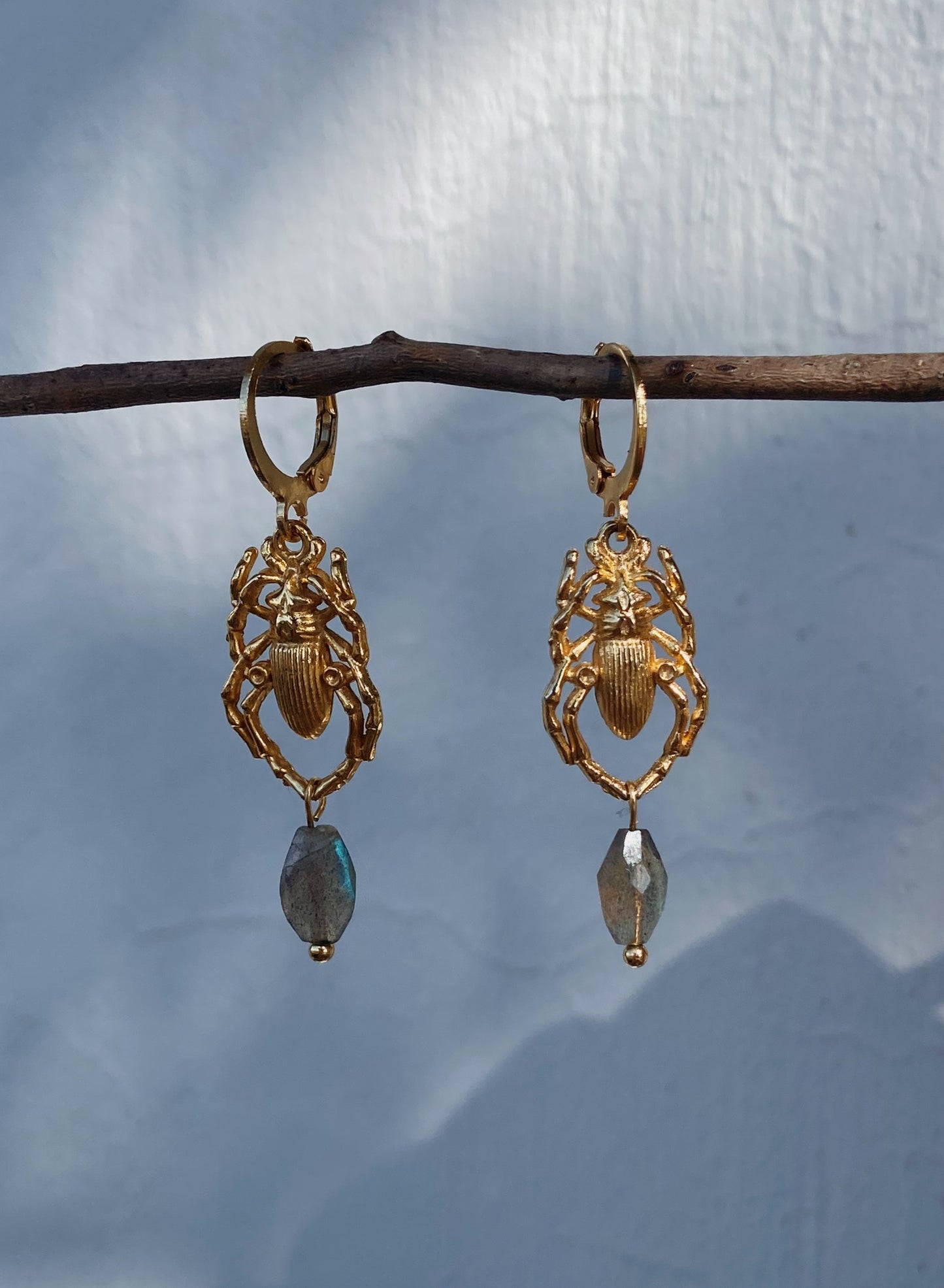 “Escarabeo” aretes